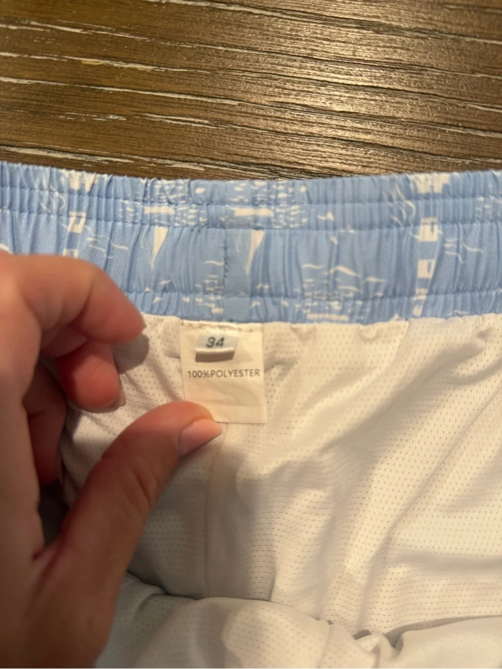 Sailboat swim trunks